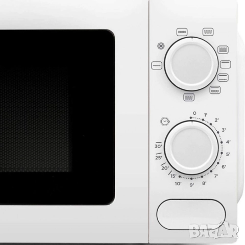 Микровълнова фурна Black+Decker BXMZ701E – 700W, с грил функция, 20 л., снимка 5 - Друга електроника - 51926347
