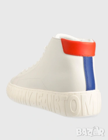 Tommy Jeans TJM OUTSOLE MID CUT номер 43,5-44 Кожени модерни кецове, снимка 10 - Кецове - 53841357