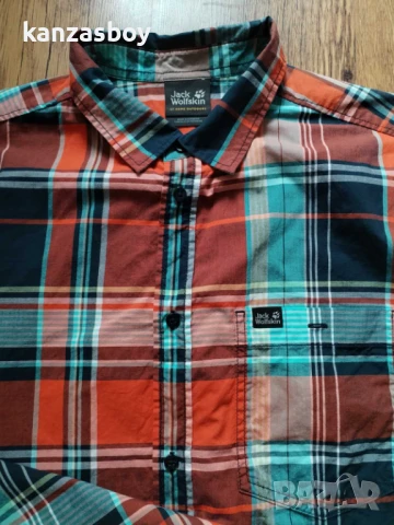 jack wolfskin - страхотна мъжка риза L, снимка 7 - Тениски - 50583718