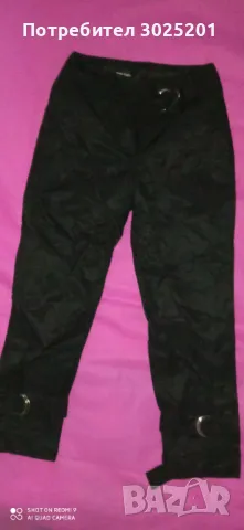 НОВ!!! Спортно- елегантен  Дамски Панталон 7/ 8  с ленти  С М  , снимка 8 - Панталони - 50441710