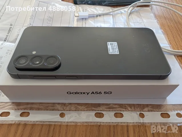 Samsung Galaxy A56, 128GB, в гаранция , снимка 4 - Samsung - 56301168