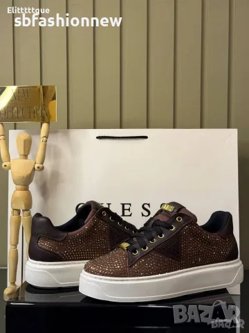 36 номер Guess обувки в кафяво, снимка 3 - Маратонки - 55851259