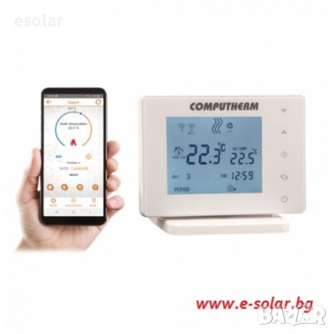 8-зонов Wi-Fi термостат COMPUTHERM E800RF, снимка 6 - Климатици - 39401008