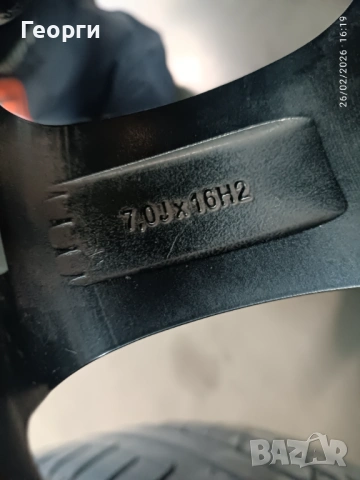 4бр.алуминиева джанта 16цола за VW,Audi, Skoda, Seat 5x112, снимка 5 - Гуми и джанти - 53644350