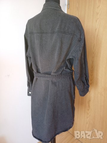 Дънкова риза рокля S, H&М, снимка 6 - Рокли - 41844223