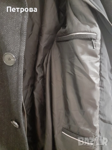 Мъжко вълнено палто JEAN CARRIERE, снимка 9 - Якета - 52694488