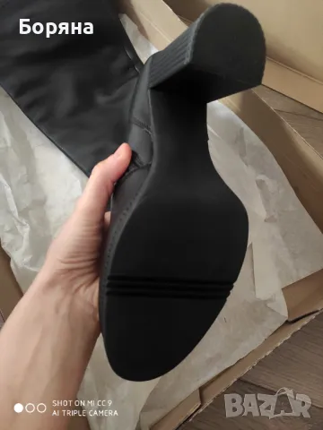 Намалени - Alessa нови с етикет ботуши чизми естествена кожа напа 37 размер, снимка 7 - Дамски ботуши - 48572925