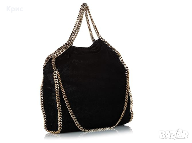 Голяма ежедневна дамска чанта с метални елементи., снимка 6 - Чанти - 44602254
