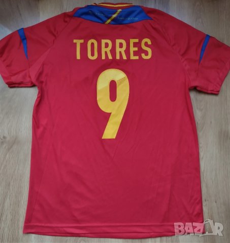 #9 Fernando Torres / футболна тениска испанския национален отбор 