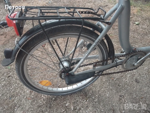 сгъваем велосипед немски с вътрешни скорости тройно сгъваем, снимка 3 - Велосипеди - 50565067
