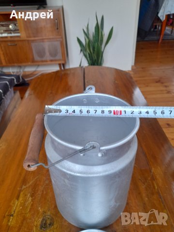 Стара алуминиева котленка,гюм #4, снимка 4 - Антикварни и старинни предмети - 42690073