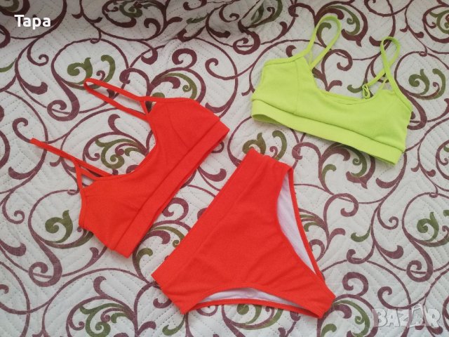 Бански рипс с висока талия, снимка 2 - Бански костюми - 41904872