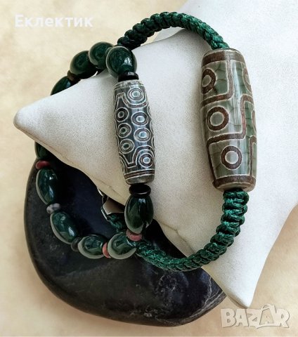 Гривни с Дзи мъниста -- 21 и 9 очи., снимка 6 - Гривни - 39181263