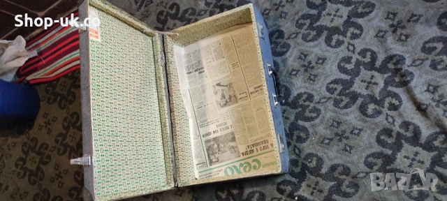 Ретро куфар за багаж 72г, снимка 3 - Антикварни и старинни предмети - 50697911