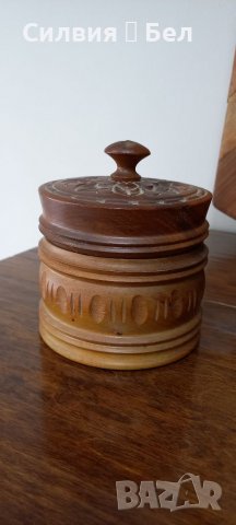 Ретро дървена кутия за цигари и кибрит, снимка 6 - Антикварни и старинни предмети - 40140194