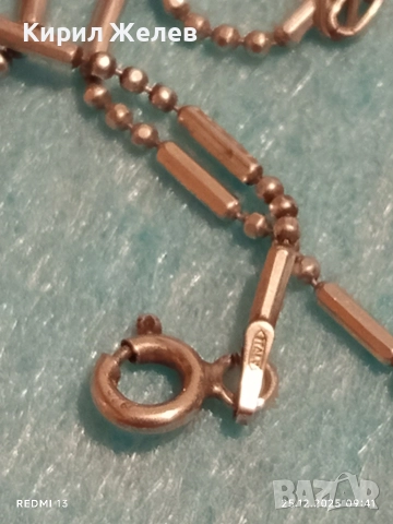 Финно и красиво Арт сребърно колие ювелирна изработка 41812, снимка 7 - Колиета, медальони, синджири - 52895603