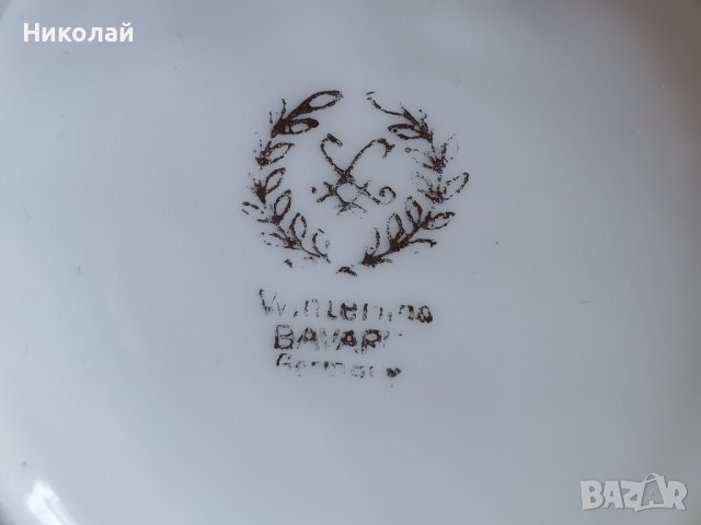 Порцеланова кана Бавария Winterling Bavaria , снимка 8 - Антикварни и старинни предмети - 41347584