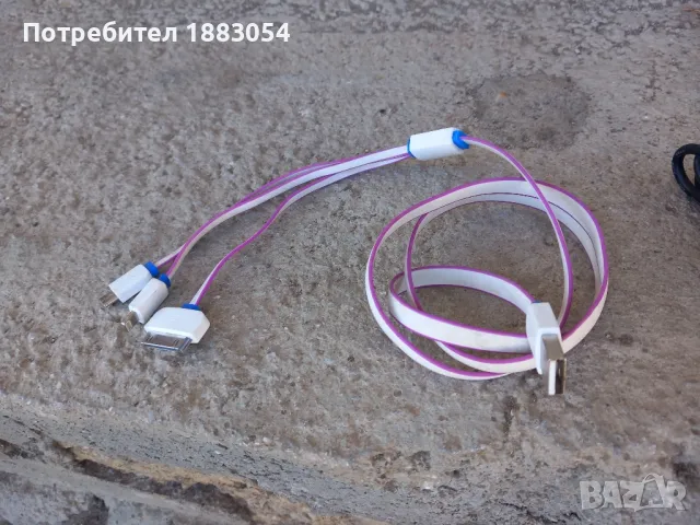 зарядно адаптер и кабел за самсунг и айфон, снимка 6 - Резервни части за телефони - 50228862