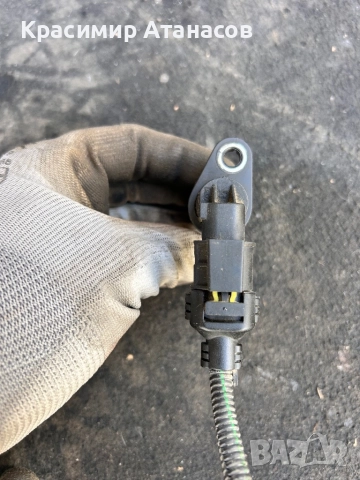 73502752. Датчик колянов вал за Фиат Гранде пунто 1.3 JTD. 2008г, снимка 2 - Части - 51954784