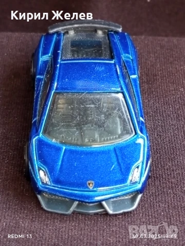 Спортен модел метална количка LAMBORGHINI GALLARDO за КОЛЕКЦИОНЕРИ 31892, снимка 2 - Колекции - 51196230