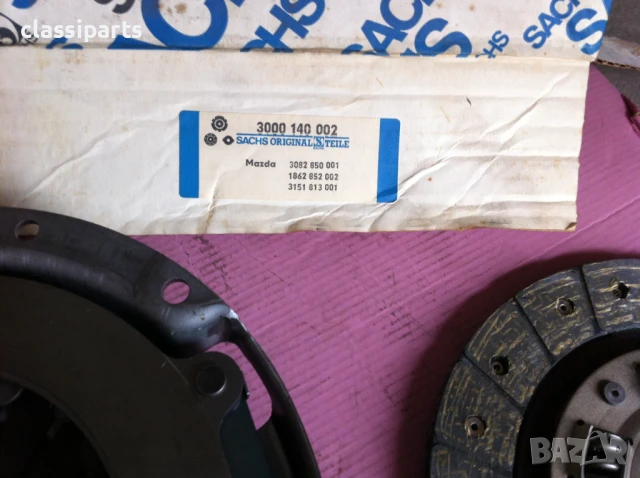 Комплект съединител Sachs за Мазда 323 двигатели 1.5, 1.6, 1.6 GT 1980 - 1993 г. / MAZDA 323, снимка 2 - Части - 51049494