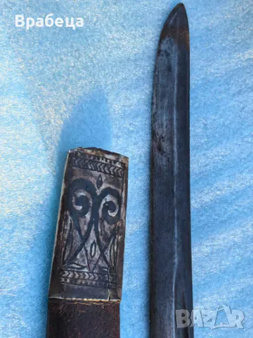 Сребърна кавказка шашка , снимка 4 - Колекции - 48408048