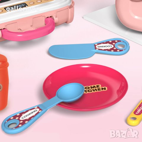 Детска мини кухня в куфарче , снимка 3 - Други - 41625474