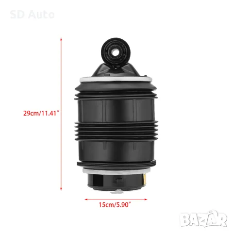 Въздушна възглавница–задна лява/дясна за Mercedes E Klasse W211 без ADS ( 2 пина ), снимка 6 - Части - 47699176