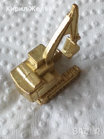 Малка метална фигурка багер/екскаватор 53707, снимка 2 - Колекции - 53578187