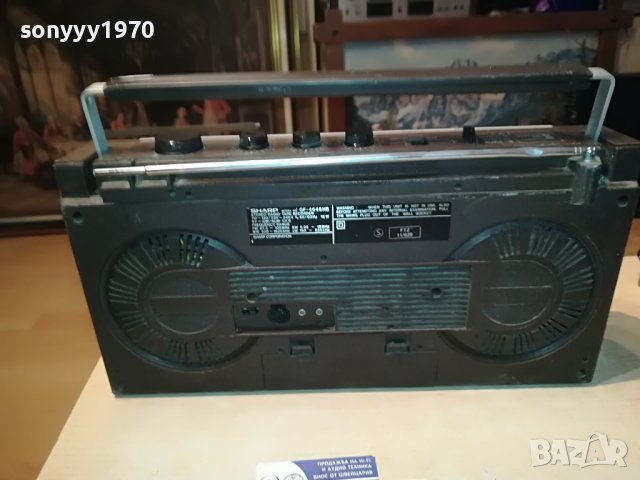 sharp-касетофон GF-4646 2306231553, снимка 7 - Радиокасетофони, транзистори - 41331954