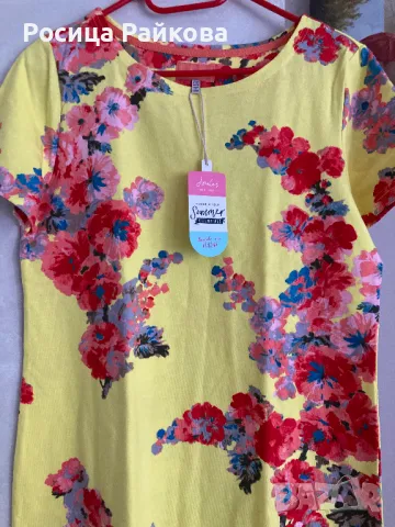 Нова рокля на Joules, 42 размер, снимка 2 - Рокли - 48733919