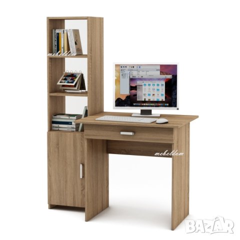 Бюро с чекмедже и етажерка с плавна врата(код-0903), снимка 3 - Бюра - 41023253