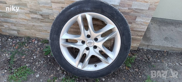 Алуминиеви лети джанти 17 цола R17 с летни гуми подходящи за Форд, снимка 4 - Гуми и джанти - 53213784