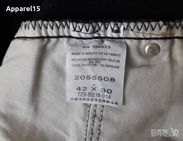 Lee американски черни дънки, 42х30, снимка 7 - Дънки - 38341089
