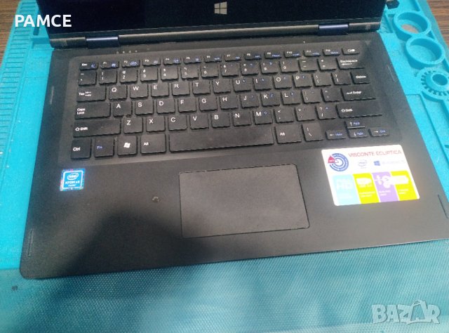 Лаптоп Prestigio Visconte Ecliptica - повредено дъно! НА ЧАСТИ, снимка 3 - Части за лаптопи - 41507567