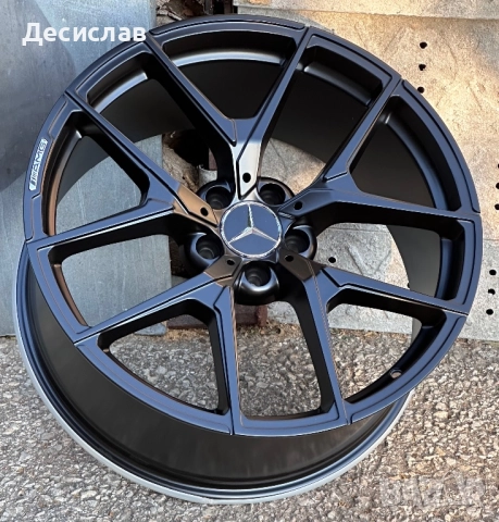 AMG Джанти за Мерцедес Mercedes 18  “ цола 5х112 чисто нови  E S ML Class, снимка 5 - Гуми и джанти - 52003307
