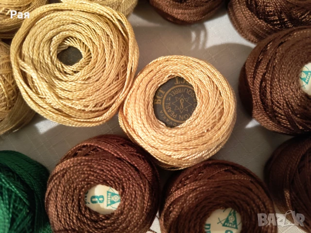 Памучни конци за бродерия/бродиране, снимка 10 - Други - 51186147