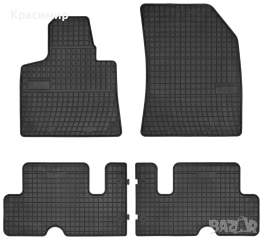 Гумени стелки за Citroen C4 Picasso, снимка 2 - Аксесоари и консумативи - 53285293