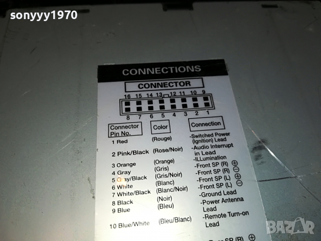 ALPINE CDA-9883R CD RECEIVER 3103221602, снимка 17 - Аксесоари и консумативи - 36297032