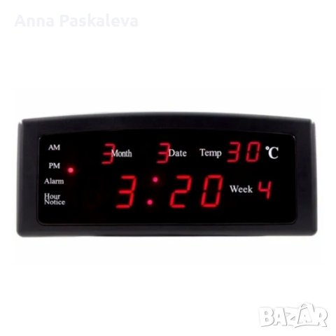 LED Цифров часовник CX-868, снимка 3 - Друга електроника - 40387915