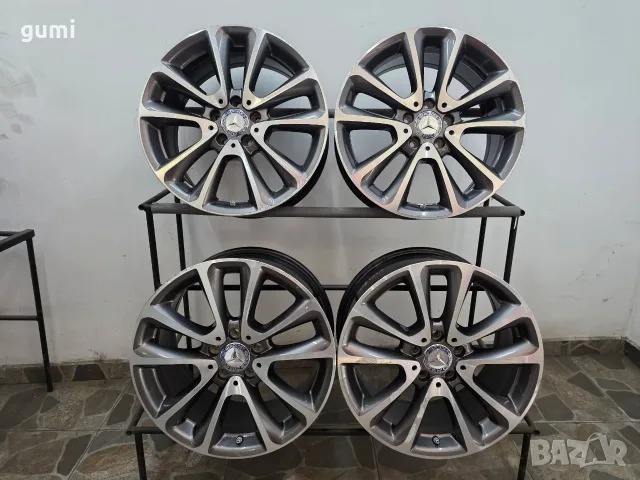 4бр 18ски джанти спорт пакет за MERCEDES 5х112мм A180309 , снимка 5 - Гуми и джанти - 55750287