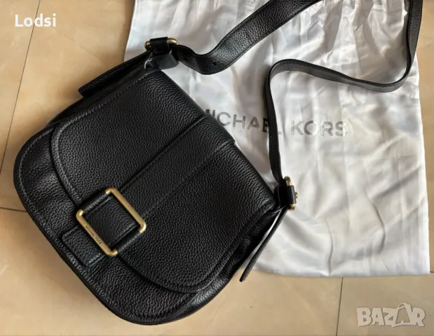 Michael Kors Maxine нова чанта през рамо от телешка кожа