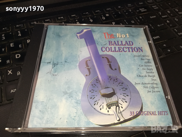 THE No1 BALLAD COLLECTION CD 0303240801, снимка 9 - CD дискове - 44580026