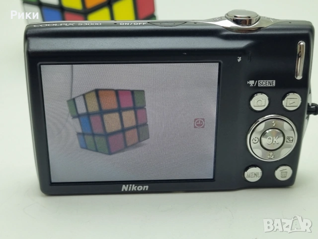 Nikon COOLPIX S3000 Digital Camera 12.0MP 4x Optical Zoom BLACK Works, снимка 12 - Фотоапарати - 53805069