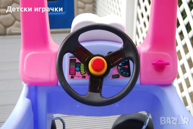 Кракомобил Фея Fairy Coupe, детска кола за бутане, Little Tikes , снимка 14 - Детски велосипеди, триколки и коли - 50991182