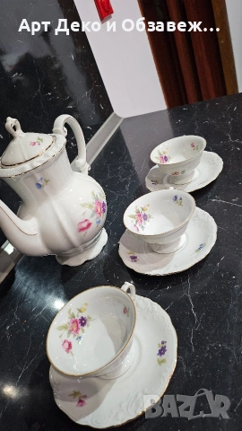 Немски порцелан за кафе, снимка 3 - Чаши - 53728202
