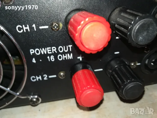 FAME AMP 600 AMPLIFIER-ВНОС SWISS 0802251826LNWC, снимка 13 - Ресийвъри, усилватели, смесителни пултове - 49027666