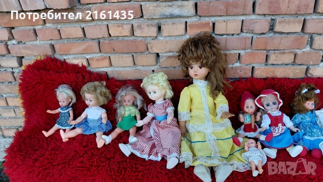 Кукли от времето на соца. Български и от СССР. , снимка 5 - Колекции - 52980699