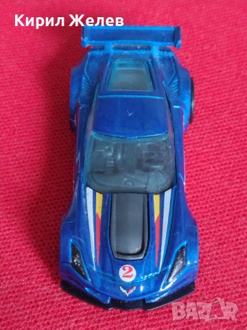 Метална количка CORVETTE C7 R MADE IN MALAYSIA рядка за КОЛЕКЦИЯ 17730, снимка 5 - Колекции - 40676059