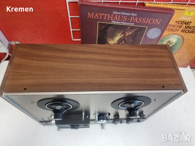 Ролкови магнетофон AKAI 4000DS, снимка 5 - Ресийвъри, усилватели, смесителни пултове - 53534657